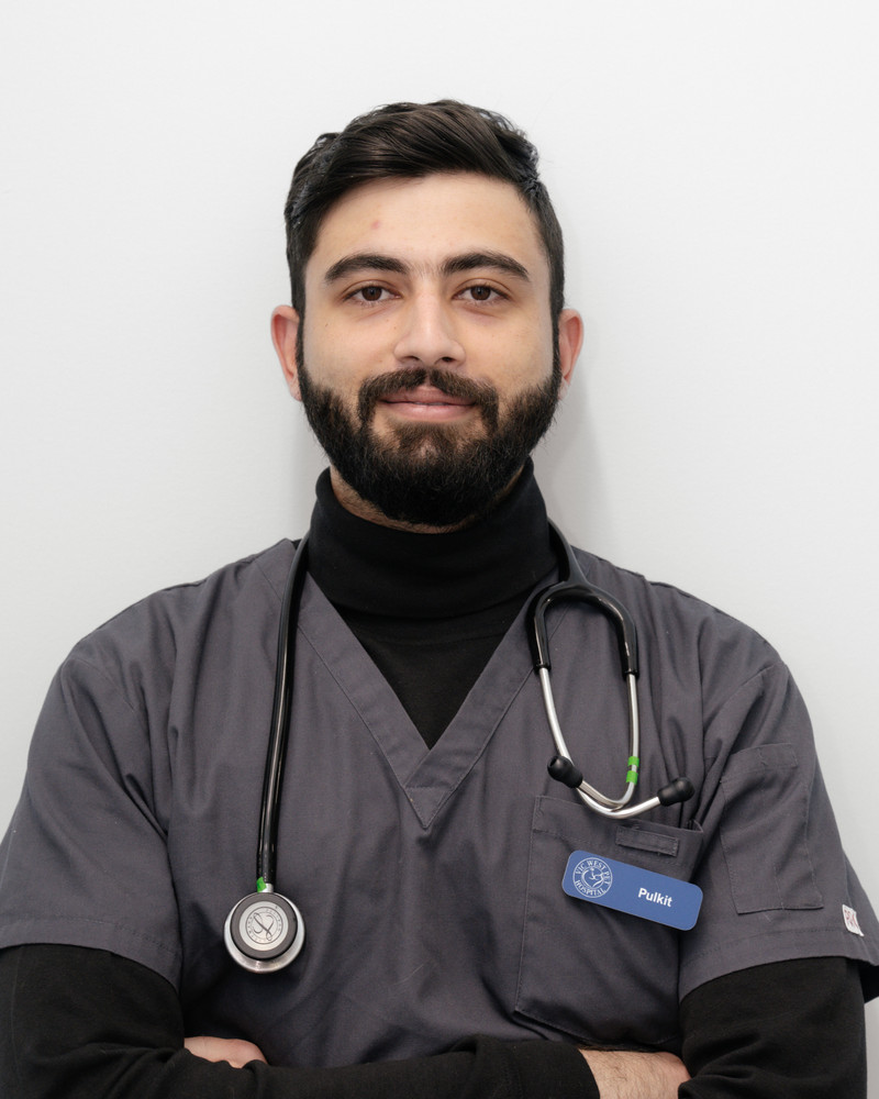 Dr. Pulkit Sharma, Veterinary Technician at Vic West Pet Hospital in Victoria, BC