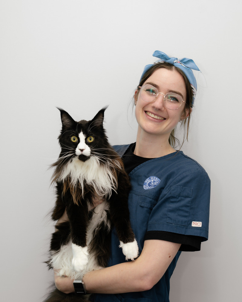 Pyper Aller, Veterinary Assistant at Vic West Pet Hospital in Victoria, BC